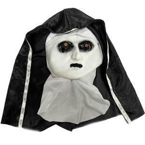 Máscara <span class=keywords><strong>de</strong></span> Hermana <span class=keywords><strong>Terror</strong></span>ífica para Halloween, Accesorios <span class=keywords><strong>de</strong></span> Miedo para Fiestas <span class=keywords><strong>de</strong></span> Baile, Máscara <span class=keywords><strong>de</strong></span> Película <span class=keywords><strong>de</strong></span> <span class=keywords><strong>Terror</strong></span>, Máscaras <span class=keywords><strong>de</strong></span> Broma - Product Image 4