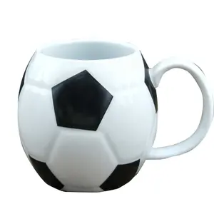 400ml Soccer Ball Coffee Mug Cup Creative Ceramic Mugs from China