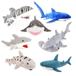 Hot Sale OEM Shark Plush Baby Gift Latest kids toys cool sea animal toys soft shark plush toys