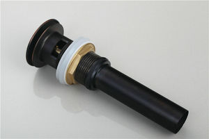 JIENI Pop-up <strong>Drain</strong> for Bathroom Basin <strong>Sink</strong> <strong>Overflow</strong> Wash Vessel Convenient Bath <strong>Drains</strong> - Product Image 4