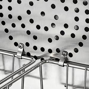 Sterilizzatore verticale ad alta temperatura di disinfezione in acciaio inossidabile a doppia porta sterilizzazione per lavastoviglie commerciale - Product Image 5