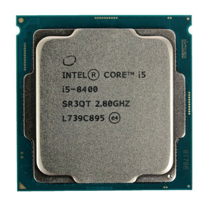 CPUs Core I5-8400 2.8 GHz CPU de Seis Núcleos y Seis Subprocesos 9M 65W Core I5 - Product Image 1