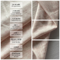 Tissu tricoté ECOU TEX 50% 40% Acrylique 10% Laine, certifié Oeko-Tex100 GOTS OCS GRS pour pull, cardigan, vêtements de détente