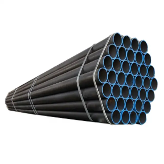 ASTM A106 API 5L ASTM A53 Grade B Standard Size DN50 Sch40 Seamless Steel Pipe