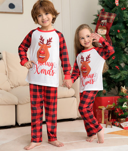 クリスマス家族マッチングパジャマファッションホリデーおなじみのセット - Product Image 5