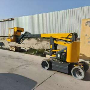 รถกระเช้าไฟฟ้าแบบเคลื่อนที่ได้ ทำงานได้อย่างมีประสิทธิภาพสูง พร้อมความสูงในการทำงาน 12.5 เมตร และรับน้ำหนักได้ 200 กิโลกรัม - Product Image 6