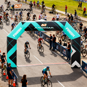 Arco Gonfiabile Portatile per Linea di Partenza e Arrivo, Arco d'Ingresso per Maratone ed Eventi, Personalizzabile per Promozioni - Product Image 1