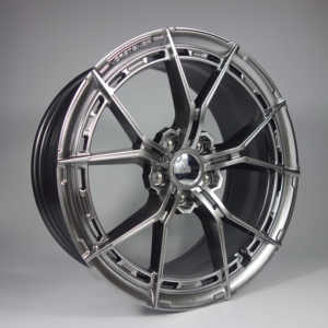 GPWYK alta calidad 18 pulgadas 19 pulgadas aleación de aluminio cinco radios ruedas de coche de pasajeros nuevo Hyper Black Flow formado modificación <span class=keywords><strong>Upgra</strong></span> - Product Image 3