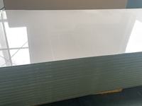Panneaux muraux décoratifs intérieurs en plastique UV imitation marbre, légers, résistants à l'humidité, faciles à installer, 4x8 pieds