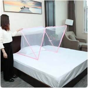 Portable Foldable <b>Bed</b> Net <b>Tent</b> <b>for</b> <b>Kids</b> Easy to Store Indoor/Outdoor Use Camping & Travel (Blue) - Product Image 4