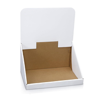 Caja de Exhibición de Cartón Reciclable Personalizada, Grado Alimenticio, Flauta E, Ecológica, con Relieve y Laminado Mate