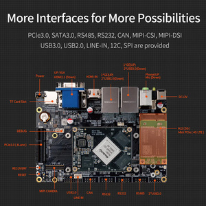 Placa Base Industrial Firefly AIO-3588JQ ARM AI con RockChip RK3588J SOC <span class=keywords><strong>3588J</strong></span> SOM - Product Image 5