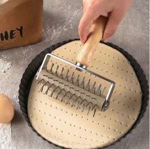 Thép không gỉ bánh <span class=keywords><strong>pizza</strong></span> lỗ đấm bánh pie bánh <span class=keywords><strong>pizza</strong></span> Cookie bánh mì Pastry bột Docker - Product Image 5