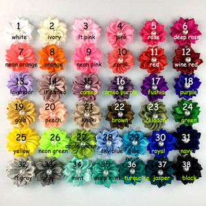 Атласная лента-цветок OEM 4 см для всех сезонов - Product Image 2