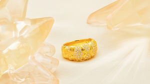 Sierlijke Vintage Sieraden Niet Aantasten 9K 14K 18K Gouden Mode Sieraden Geknoopte Ring Luxe Gouden Ring - Product Image 6