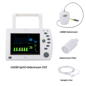 7-Zoll-Mehrparameter-Veterinärmonitor mit CO2 & SPO2 & EKG & TEMP-Monitor - Product Image 4