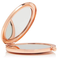 Cermin Mini Rose Gold Cermin Rias Kustom Murah Cermin Kosmetik Kristal Kecil