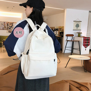 Japanese Style <b>Backpack</b> Red Large Capacity Waterproof For <b>School</b> And Travel Women's <b>Backpack</b> Summer 2024 - Product Image 2