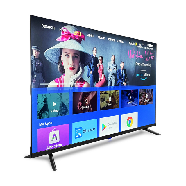 32 43 50 55 65 75 98 Inches ultra High Definition 4k 8k Android Thin Bezel Vertical TV LED OLED QLed Smart TV