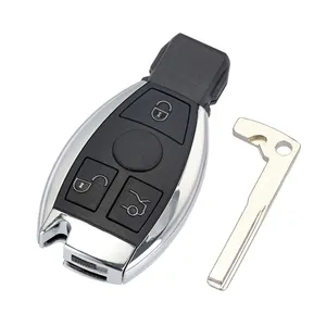 Chiave a distanza intelligente per auto CG a tre pulsanti di vendita calda M-ercedes Ben-z Key senza panico rosso