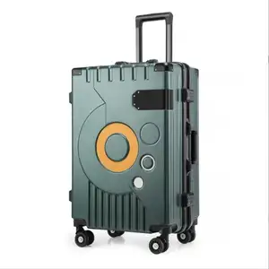 YX16900 Yoixin Lage Moq Aangepaste Tassen Reizen Bagage Trolley Set Koffer Aluminium Bagage Met Haak