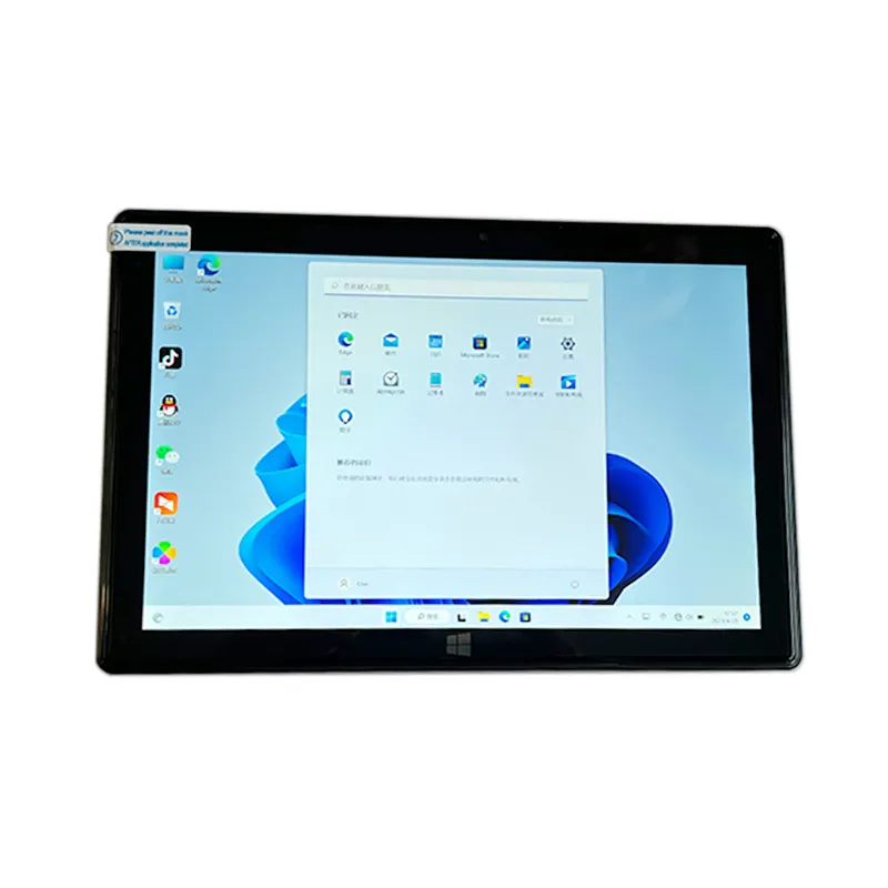 Neuer intelligenter 10-Zoll-Touchscreen-Laptop 2 in 1 Windows-Tablet-PC mit abnehmbarer magnetischer POGO-PIN-Tastatur W101