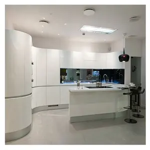 NICOCABINET Australia Perth Styles Artificial Marble HDF Shaker Kitchen Cabinet