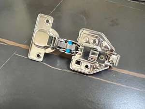 Acero Inoxidable 304 #    <span class=keywords><strong>Bisagras</strong></span> de Acero para <span class=keywords><strong>Puertas</strong></span> de Armario de <span class=keywords><strong>Cocina</strong></span> con Cierre Suave de 105 Grados, Amortiguación Hidráulica Ajustable - Product Image 6