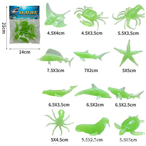 Hot Selling Plastic Brinquedos Educativos Simulação Animal Model Set Cross-Border Atacado Dinossauro Figurinhas Marinhas para Crianças - Product Image 6