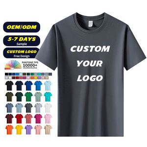 Wholesale Blank Plus Size T Shirt Custom 100% Cotton T-shirt Logo for Men's Plain Printing Printed <b>White</b> Black Casual <b>Tshirt</b> - Product Image 1