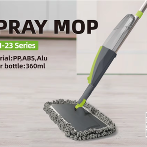 Serpillère de nettoyage intérieure <span class=keywords><strong>en</strong></span> microfibre pour usage humide <span class=keywords><strong>et</strong></span> sec, avec pulvérisateur, manche <span class=keywords><strong>et</strong></span> tête <span class=keywords><strong>en</strong></span> microfibre - Product Image 5
