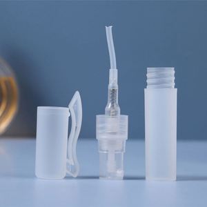 Flacon pulvérisateur portable 10 ml avec clip stylo, logo personnalisé, atomiseur à brume fine givrée, rechargeable, pour échantillons de parfum - Product Image 4