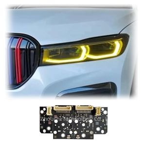 Cartes LED jaunes Angel Eye DRL pour <span class=keywords><strong>2020</strong></span> G11 G12 LCI 730I 740i 750IX 730Li M750I phare LED feux diurnes - Product Image 1