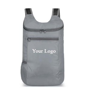Custom Printed Polyester <b>Backpack</b>, Large Capacity, Waterproof, for Church Gifts and Welcome Presents - Product Image 1