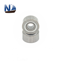 693ZZ Bantalan Bola Alur Dalam Miniatur 3X8X4Mm P6 Presisi Z3/Z4 Bantalan Peralatan Mini Pelindung Logam Kebisingan Rendah