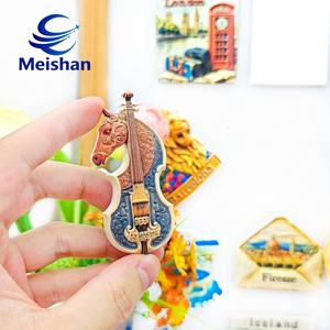 Imanes de Resina Sintética Ecológicos con Forma de Cabeza de Caballo <span class=keywords><strong>Morin</strong></span> Khuur, Estilo Mongolia Interior, Recuerdos de Viaje al por Mayor de Meishan - Product Image 5