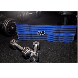 Correas de Tobillo para Levantamiento de Pesas MAS - Material de Poliéster/Nailon/Neopreno/Goma, Fáciles de Usar para Fisicoculturismo, Fitness, Press de Banca y Entrenamiento de Fuerza - Product Image 1