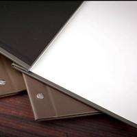Porte-menus personnalisés avec reliure à vis, menus à couverture rigide, couvertures de menus en cuir pour restaurants