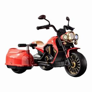 Schlussverkauf <span class=keywords><strong>3</strong></span>-Rad-Kind-Elektro-Motorrad doppelantrieb Musiklicht für Kinder Elektro-Spielzeug Autofahrt - Product Image 4