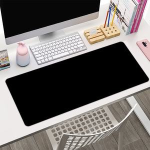 Alfombrilla de Ratón para Juegos Grande Personalizable, Negra, Alfombrilla de Ratón Extendida Antideslizante de Goma, Alfombrilla de Escritorio, Alfombrilla para Teclado con Borde Cosido - Product Image 6