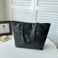 Sac fourre-tout matelassé en PU pour femme avec poignées, grand sac à main à bandoulière pour les trajets quotidiens