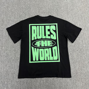 Camiseta <span class=keywords><strong>HAYU</strong></span> Crotiez de Manga Corta, Estilo Urbano Europeo y Estadounidense, Casual, Hip-hop, para Parejas, Hombre y Mujer - Product Image 5