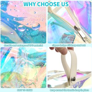 Organisateur de sac pour sac Bogg extra large, accessoires pour sac fourre-tout en caoutchouc imperméable avec fermeture éclair et 7 compartiments séparateurs - Product Image 5