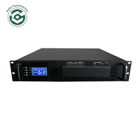 UPS Gelombang Sinus Murni Online 10KVA Fase Tunggal Tipe Tower/Rack Konvertibel untuk Server Pusat Data