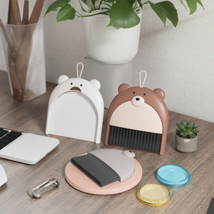 ชุดไม้กวาดและที่ตักผงไม้และที่ตักผงสำหรับใช้ในบ้านไม้กวาดหมีตัวเล็กและที่ตักผงสำหรับในบ้านไม้กวาดหมีตัวเล็กและที่ตักผง - Product Image 4