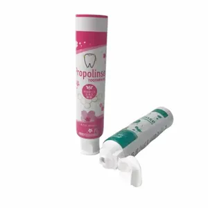 60Ml-100Ml diametro 35Mm dentifricio tubo crema mano tubo cura della pelle detergente doppia camera tubo di plastica filettato