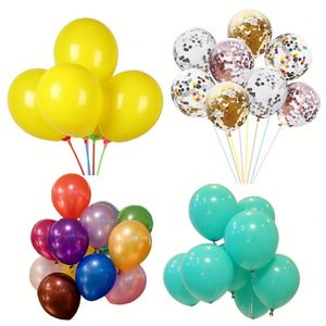 Globos de Látex Redondos de Helio de 12 Pulgadas para Fiestas de Cumpleaños, Color Mate, con Logotipo Impreso, Precio al por Mayor - Product Image 1