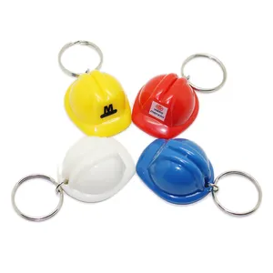 Bán Buôn Giá Rẻ Khuyến Mại Tùy Chỉnh Thiết Kế Kim Loại Keyring Nhựa Acrylic Keychain Mini Mũ Bảo Hiểm Móc Khóa