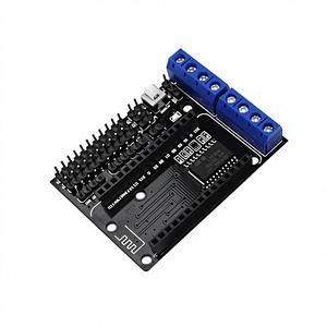 Carte d'extension de commande moteur WiFi <span class=keywords><strong>L293D</strong></span> <span class=keywords><strong>ESP8266</strong></span> 12E Lua IoT pour voiture intelligente - Product Image 1