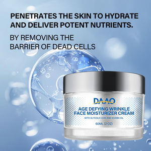 Crème visage anti-âge naturelle au thé vert, vitamine C et huile de rose musquée, hydratant pour les rides, les taches brunes et l'acné - Product Image 5
